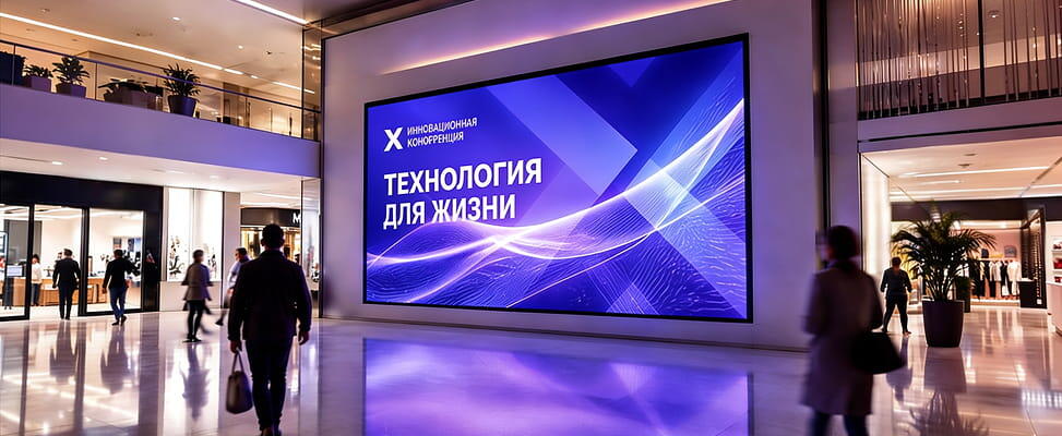LED экраны для помещений