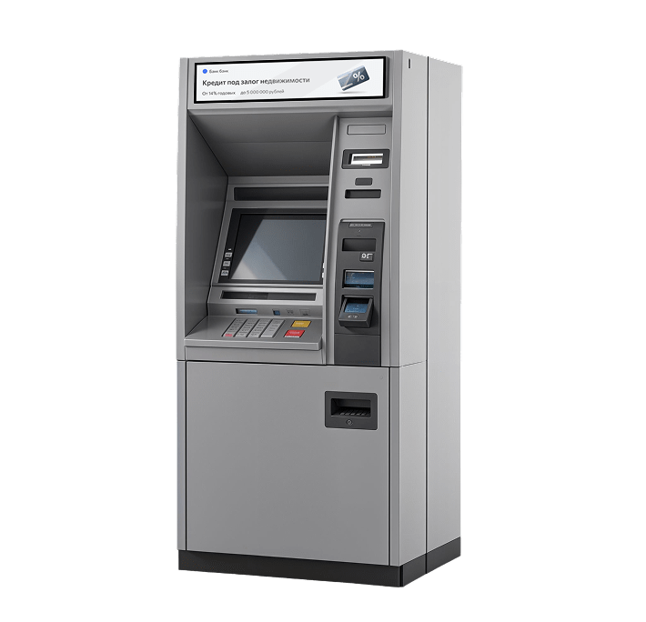 дисплей в банкомате