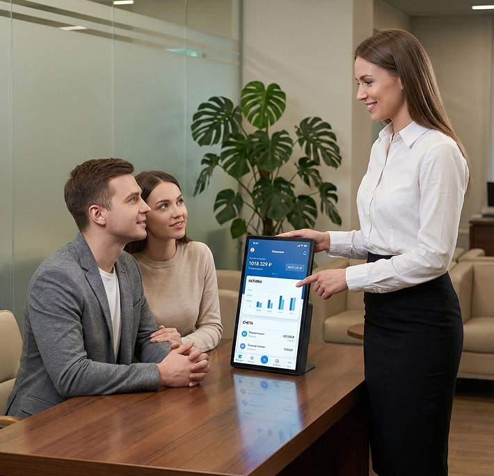 экран для встраивания в банкомат