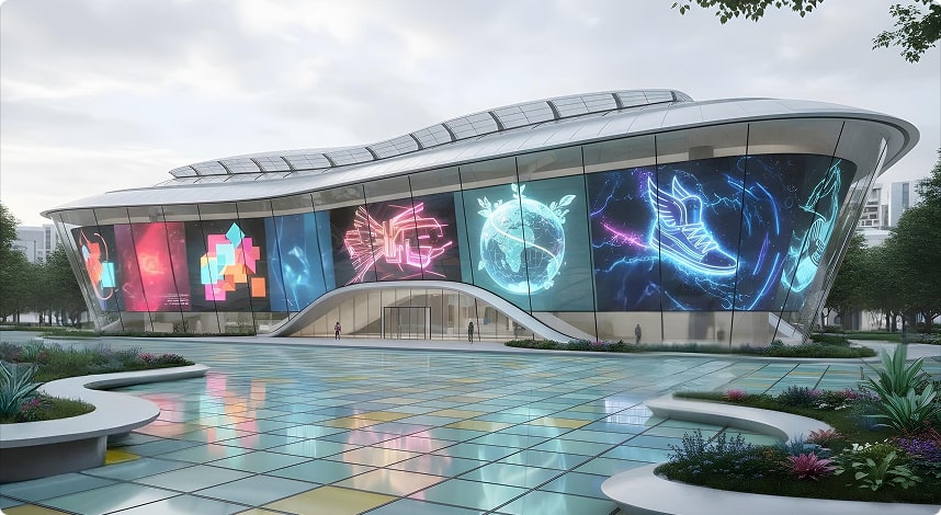 Гибкий LED-экран