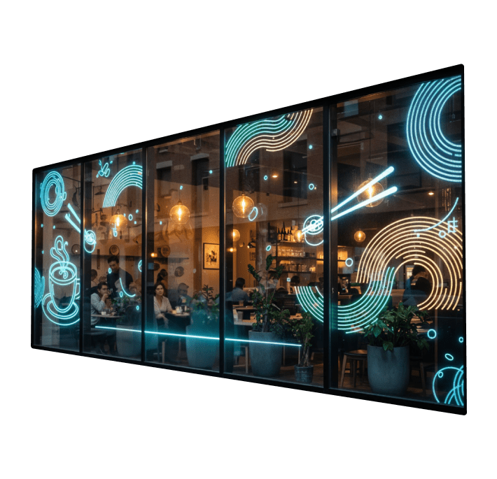 Прозрачный экран на окно