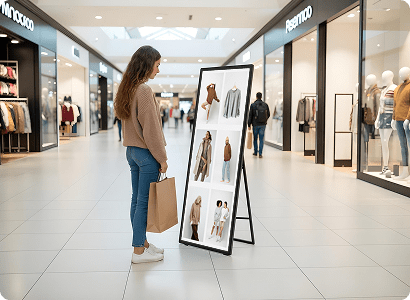 штендер для ритейла