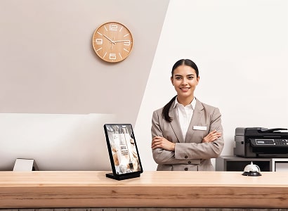 настольный экран для клиента