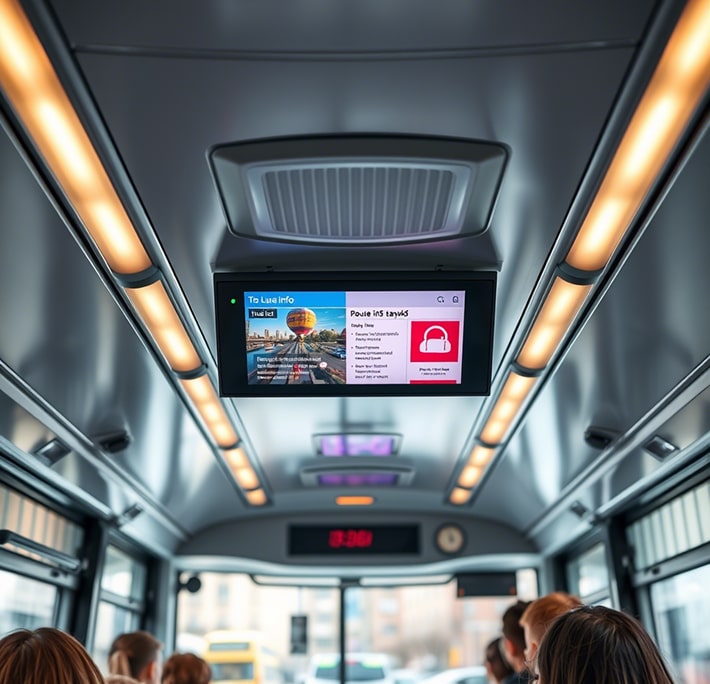 дисплей для трамвая