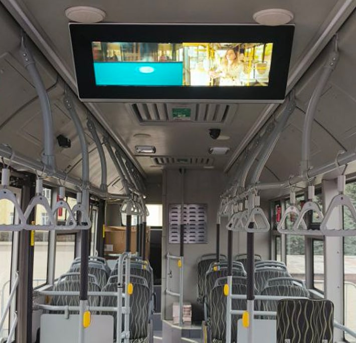 экран для автобуса