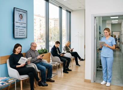 экраны для медицинских клиник